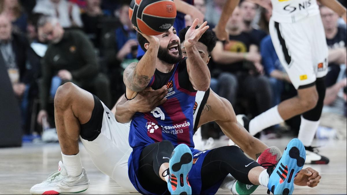 Un Barça muy sólido tumba al Partizan y se aferra a la segunda plaza