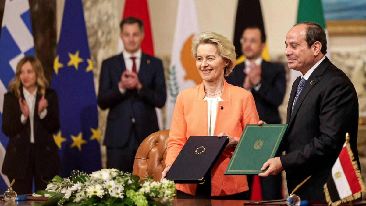 La UE se vuelca con Egipto para estabilizar el país y frenar la migración