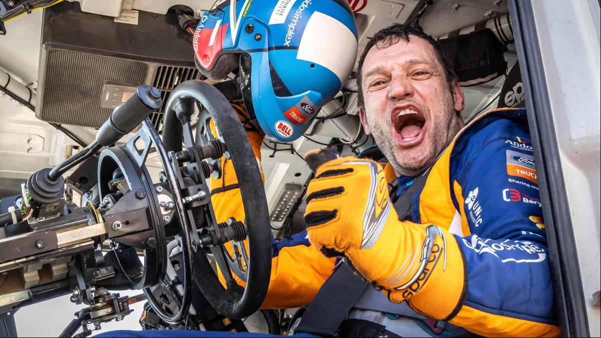 Albert Llovera, piloto parapléjico del Rally Dakar: “Me dieron la licencia por pesado y he competido contra los mejores”