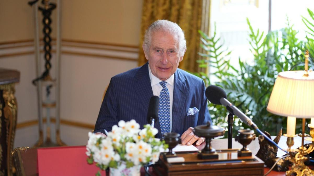 El rey Carlos III ofrece hoy un comunicado que puede leerse en clave Kate Middleton