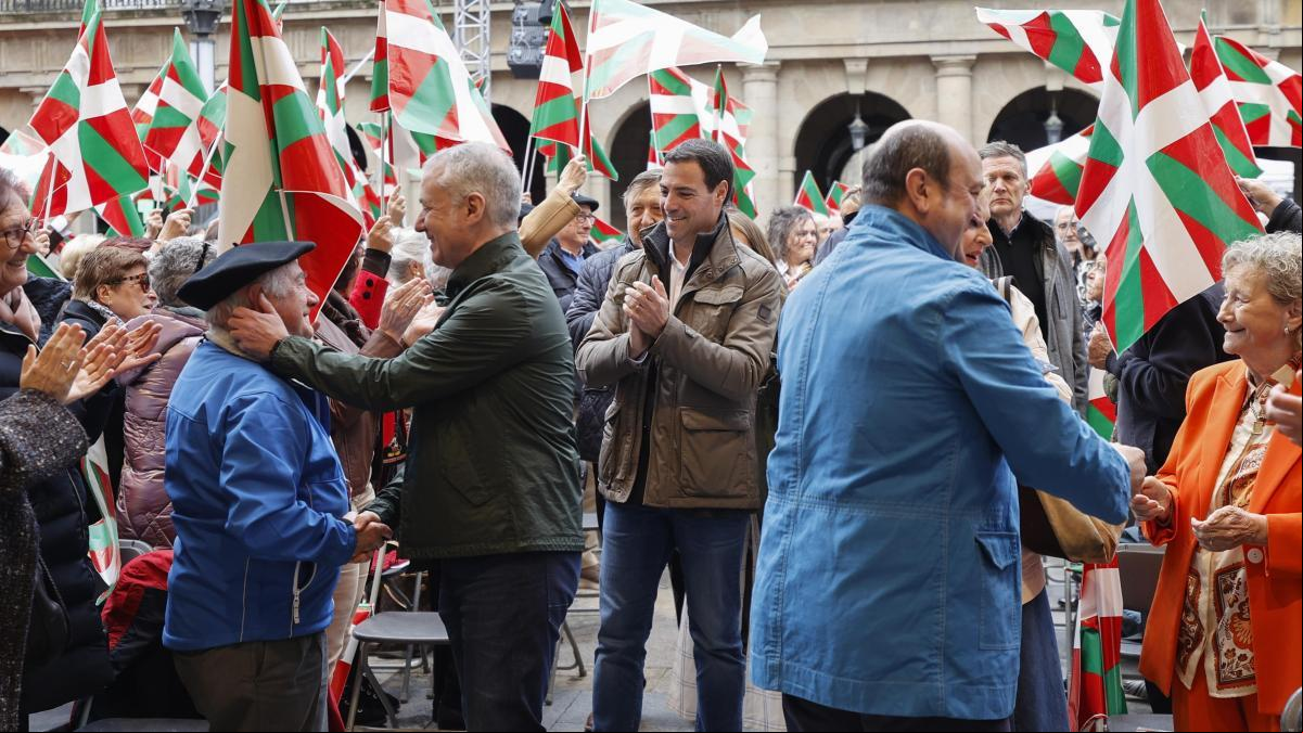 Elecciones 2024: El PNV apela a la movilización a tope ante la agenda oculta de EH Bildu