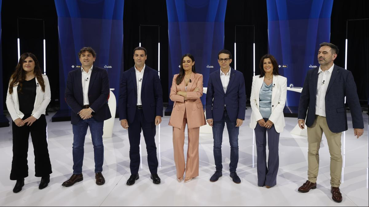 Elecciones vascas 2024: Pradales y Otxandiano mantienen las espadas en alto tras un debate de nivel, sin descalificaciones y con propuestas