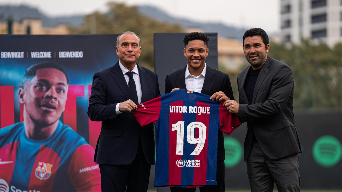 El Barça ultima la cesión de Vitor Roque al Betis