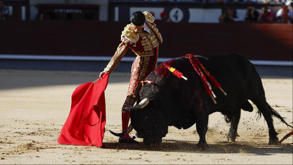 Alejandro Talavante, única oreja en la deslucida corrida de Puerto de San Lorenzo en San Isidro