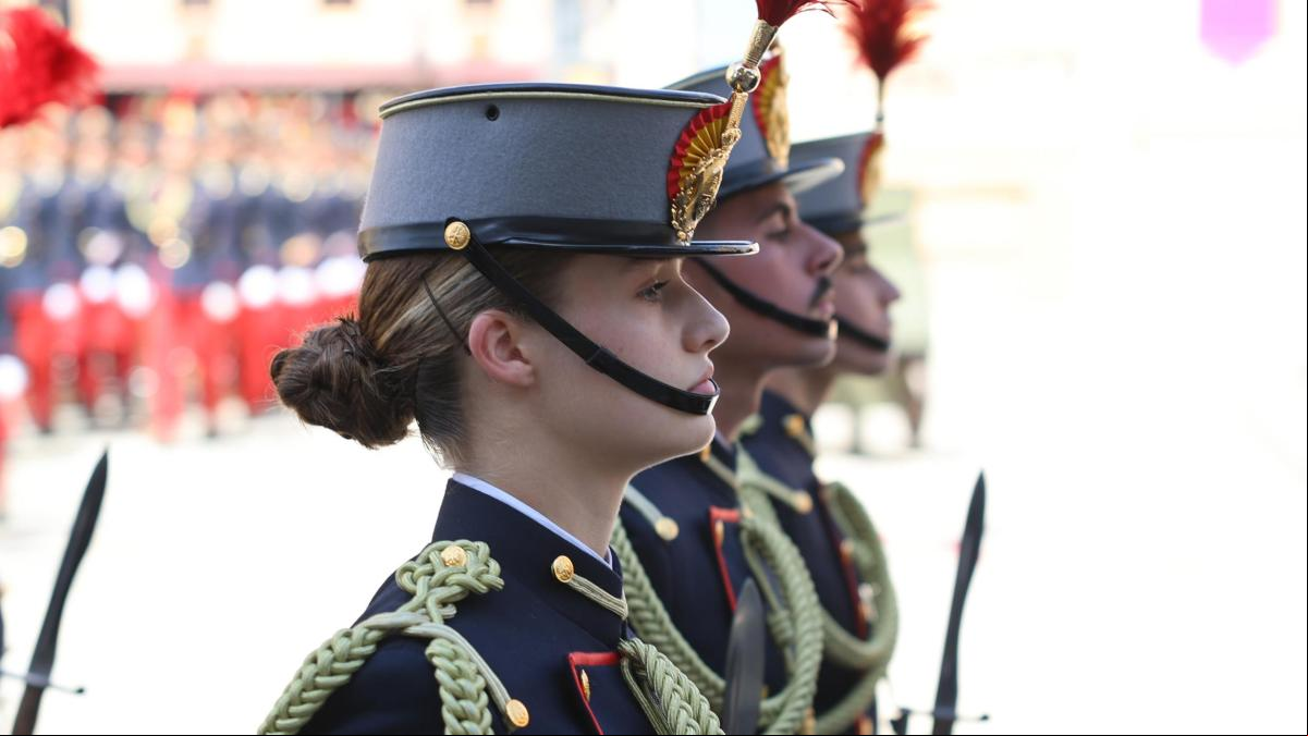 La princesa Leonor, distinguida con la Gran Cruz del Mérito Militar