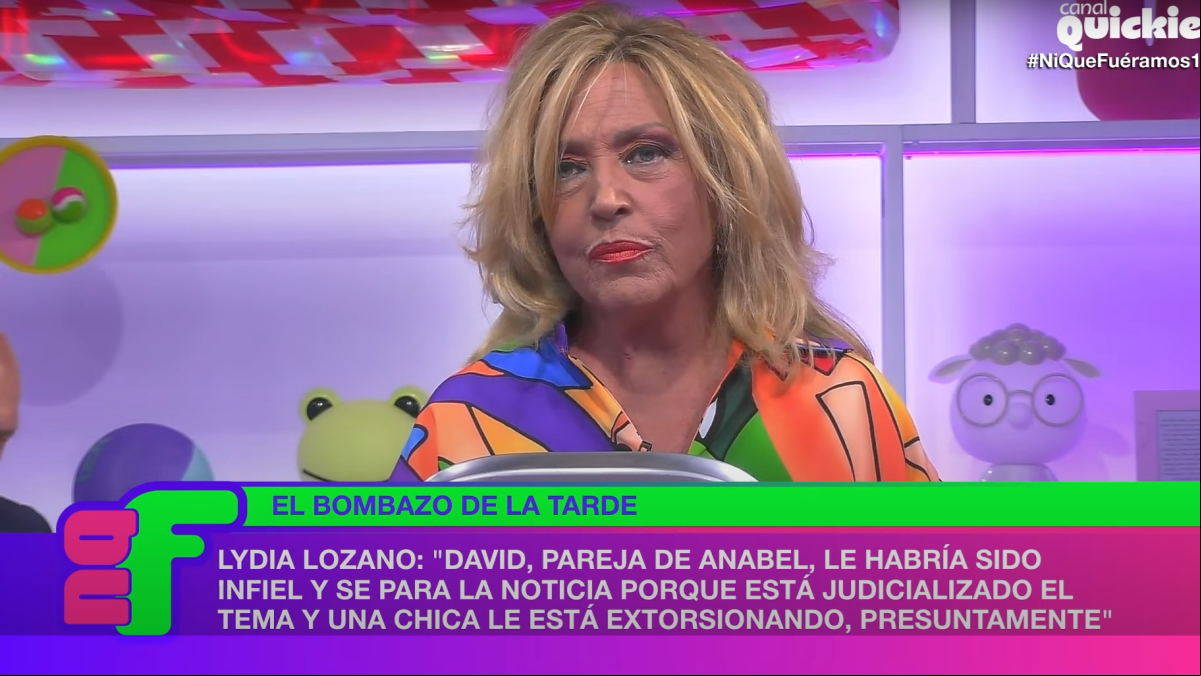 Lydia Lozano revela detalles sobre la presunta infidelidad de David, pareja de Anabel Pantoja: “Hay pruebas”