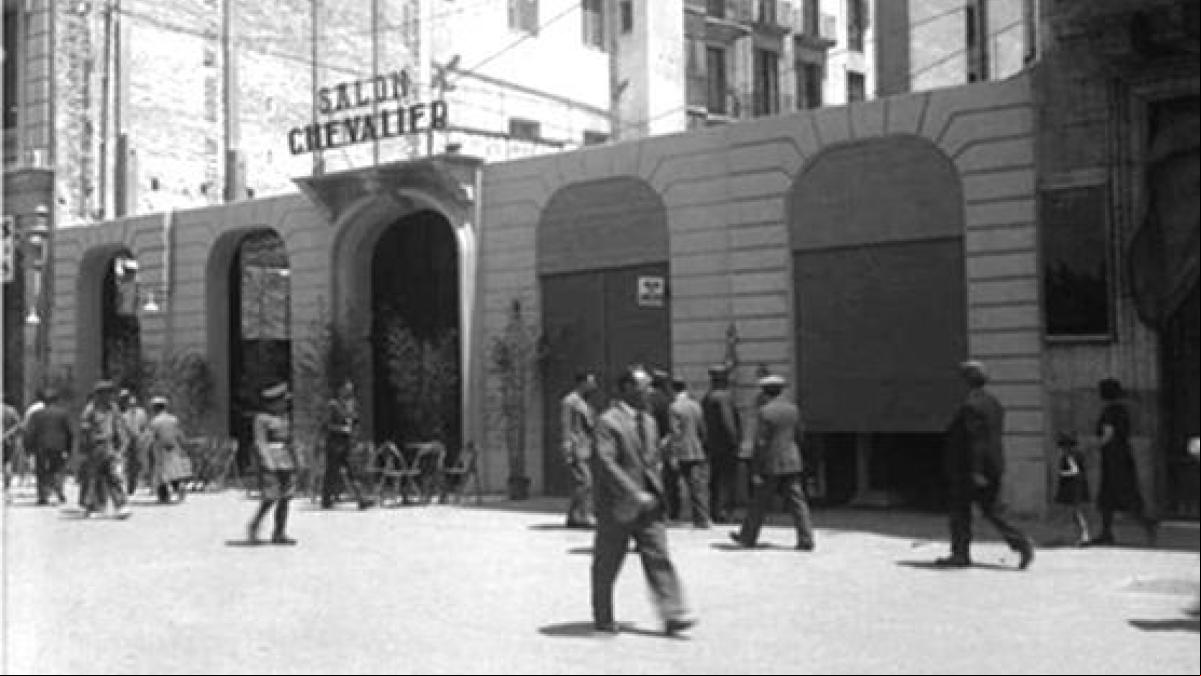 El efímero Salón Chevalier de Barcelona