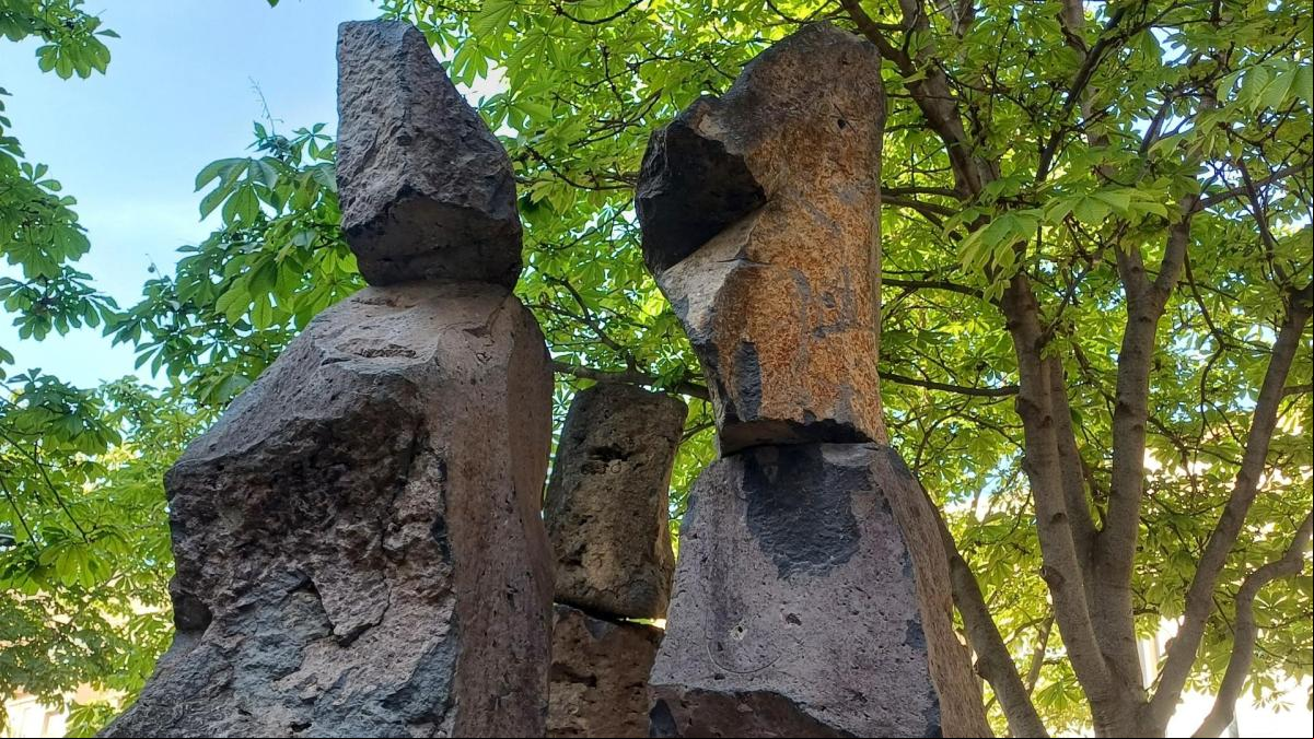 La familia de piedra de Terrassa