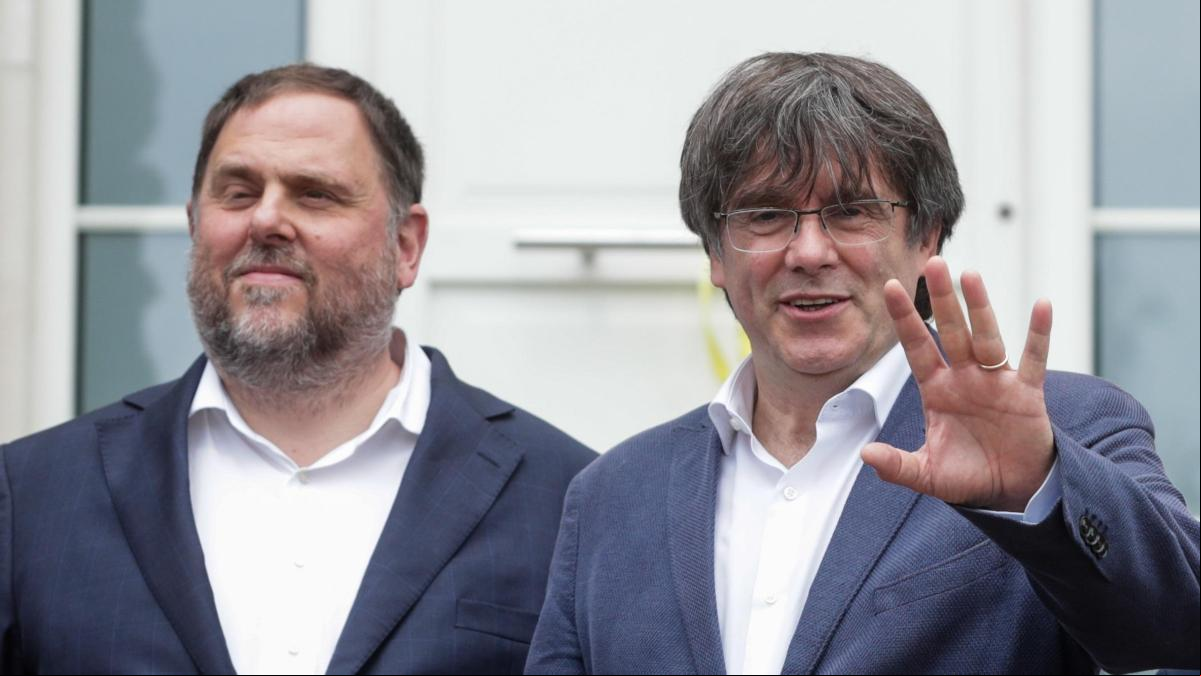 Puigdemont y Junqueras se reúnen este jueves en Waterloo junto a otros dirigentes de Junts y ERC