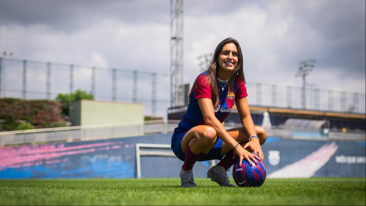 El Barça ficha a Kika Nazareth, la promesa del fútbol portugués de Jorge Mendes