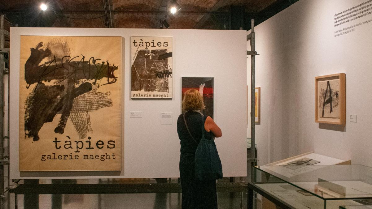 Los carteles del Tàpies activista