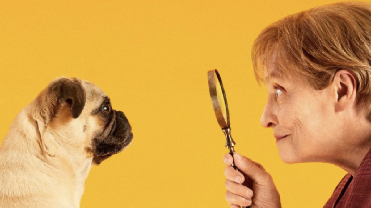 La surrealista serie que convierte a Angela Merkel en una detective especialista en resolver crímenes