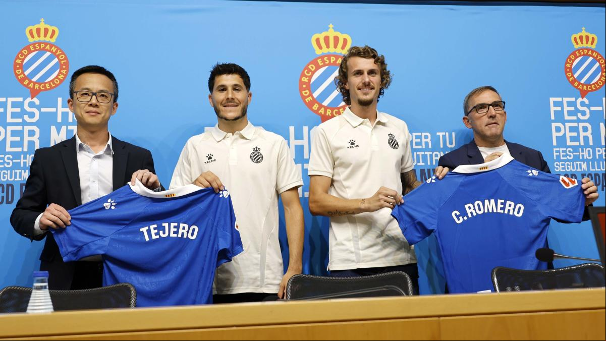 Álvaro Tejero y Carlos Romero, “energía” y “hambre” para el Espanyol