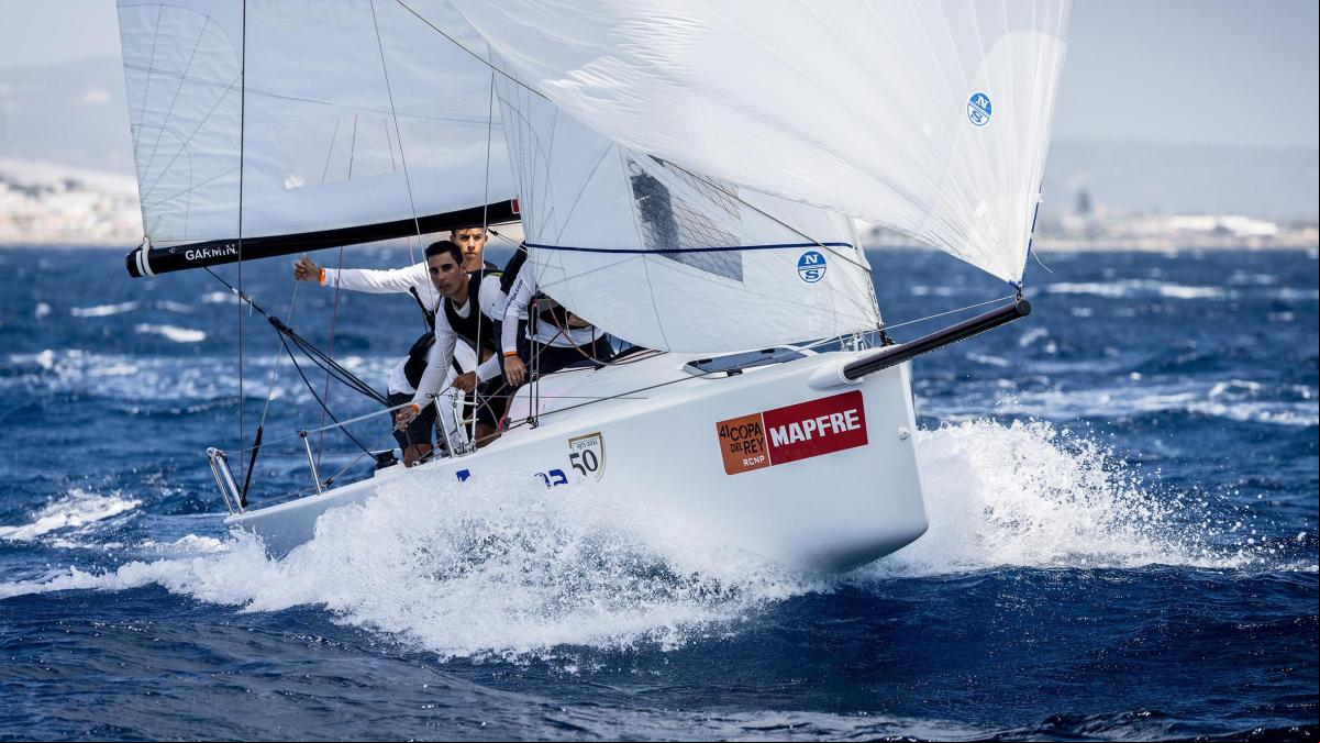 Los monotipos J/70 prepararán el Mundial en la Copa del Rey Mapfre