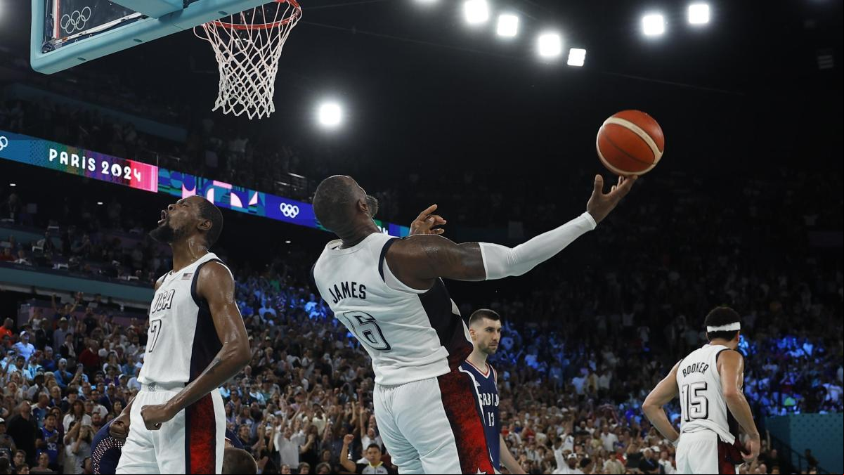 Francia - Estados Unidos | Horario y dónde ver el partido de baloncesto de hoy de los JJ.OO. de París