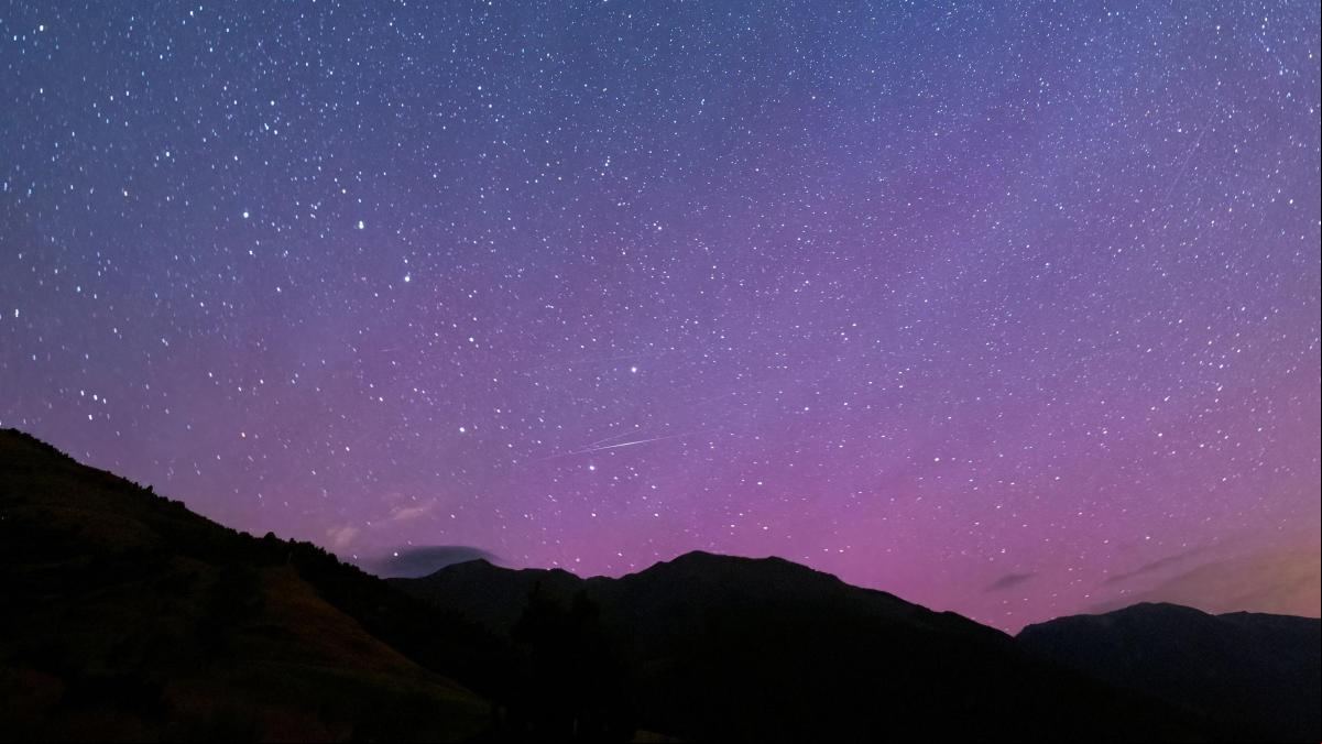 La aurora boreal y la lluvia de estrellas de Girona