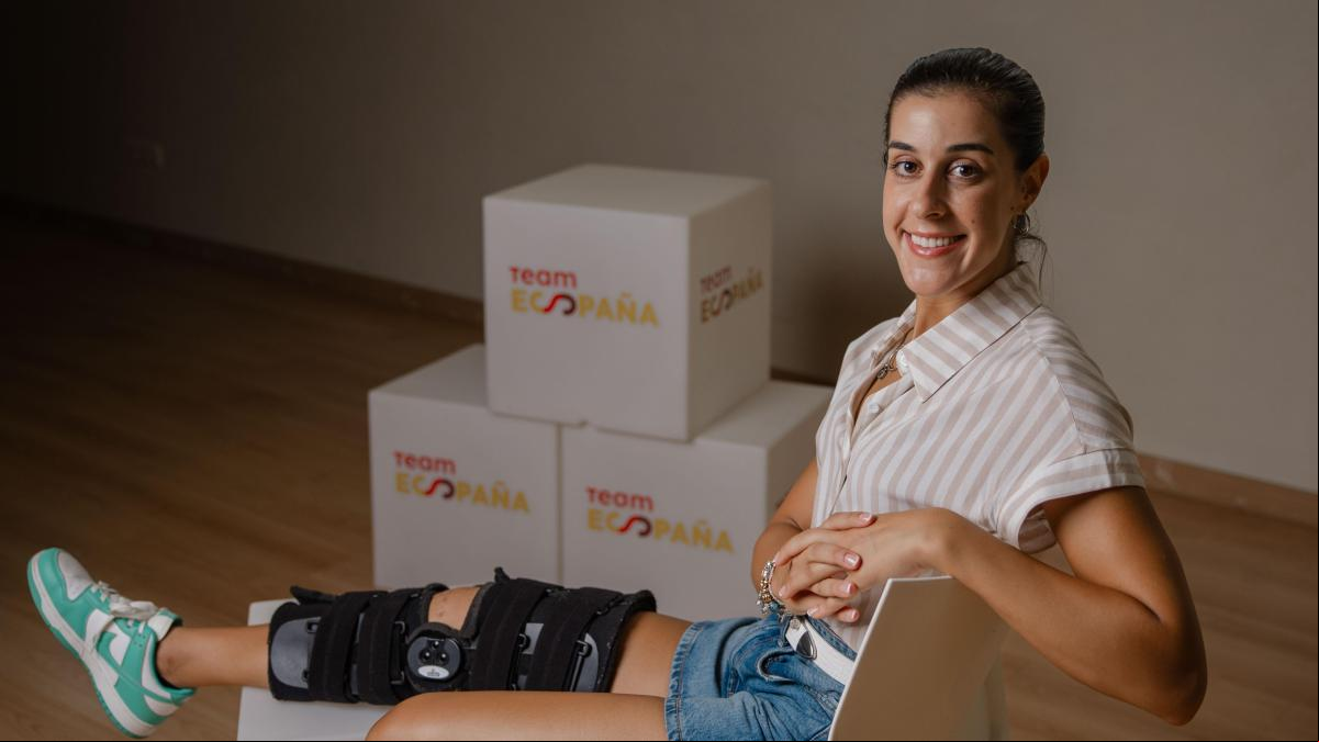 Carolina Marín: “Me quiero retirar en una pista de bádminton”