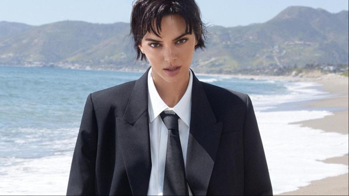 El radical cambio de look de Kendall Jenner para la nueva campaña de Calvin Klein