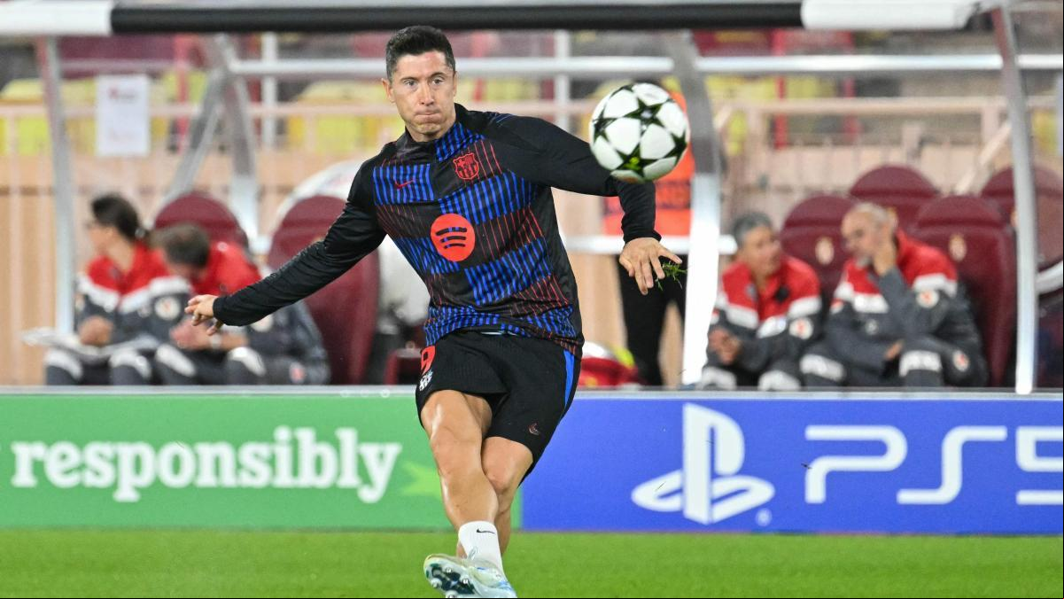 El martillo de Robert Lewandowski