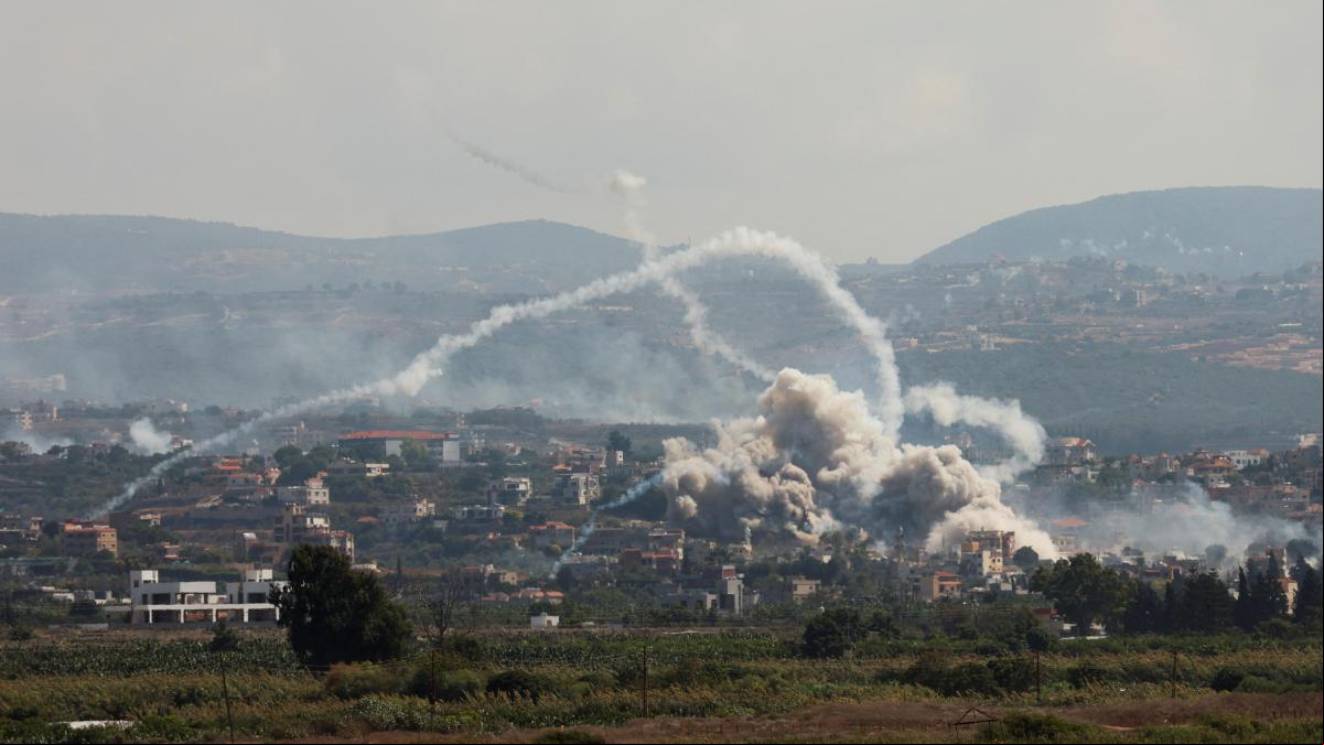 Masiva ofensiva aérea sobre Líbano