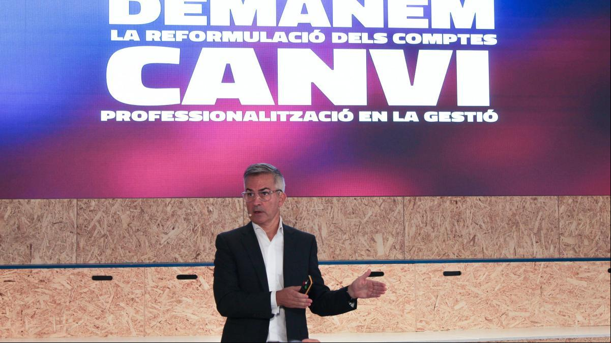 Víctor Font denuncia que el Barça de Laporta ha perdido más de 1.000 millones desde el 2021