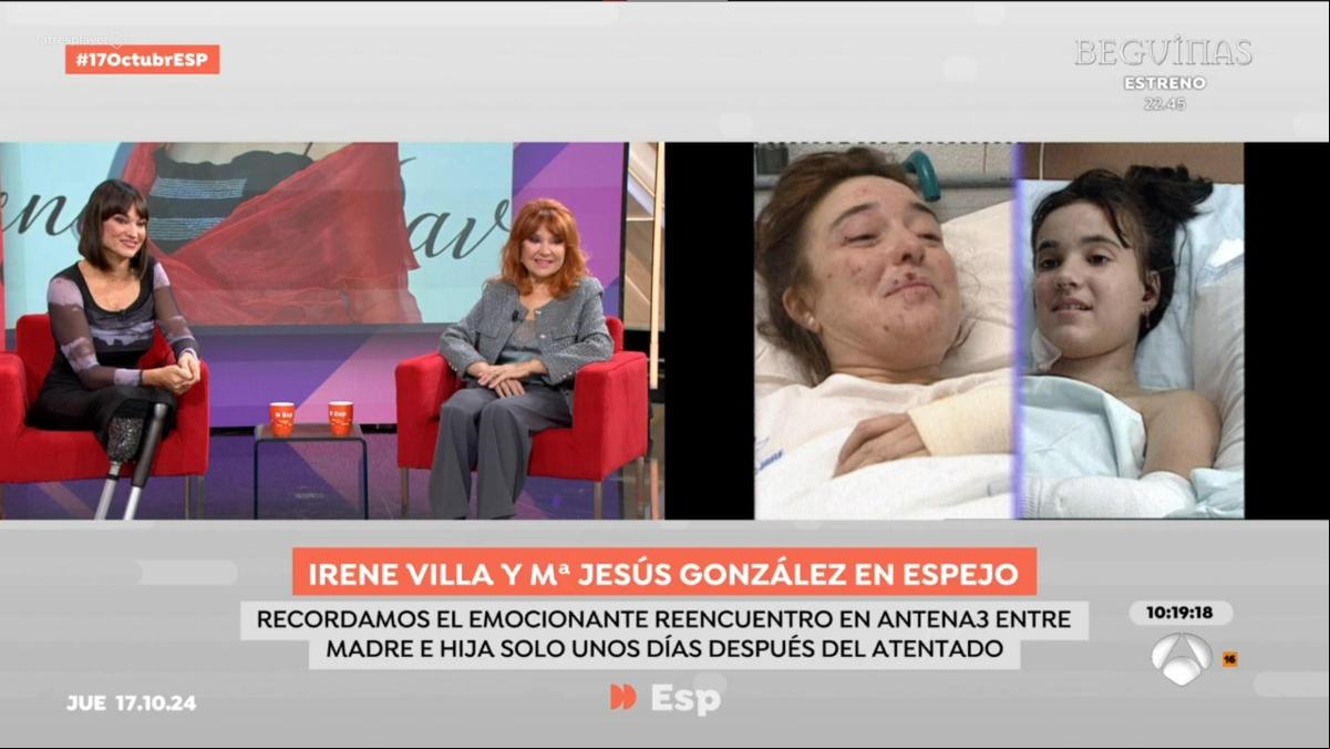 Irene Villa reflexiona sobre su vida 33 años después del atentado: “Decidí renacer y lograr lo que propusiera”
