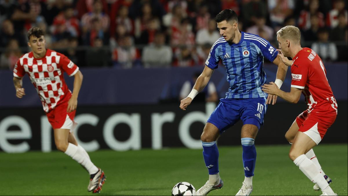 Girona - Slovan Bratislava, fútbol hoy en directo | Goles, resumen y resultado del partido de Champions League