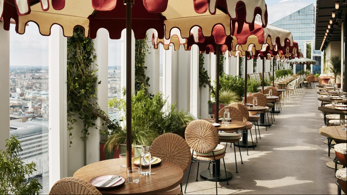 Hotel urbano y setentero con las mejores vistas de Bruselas
