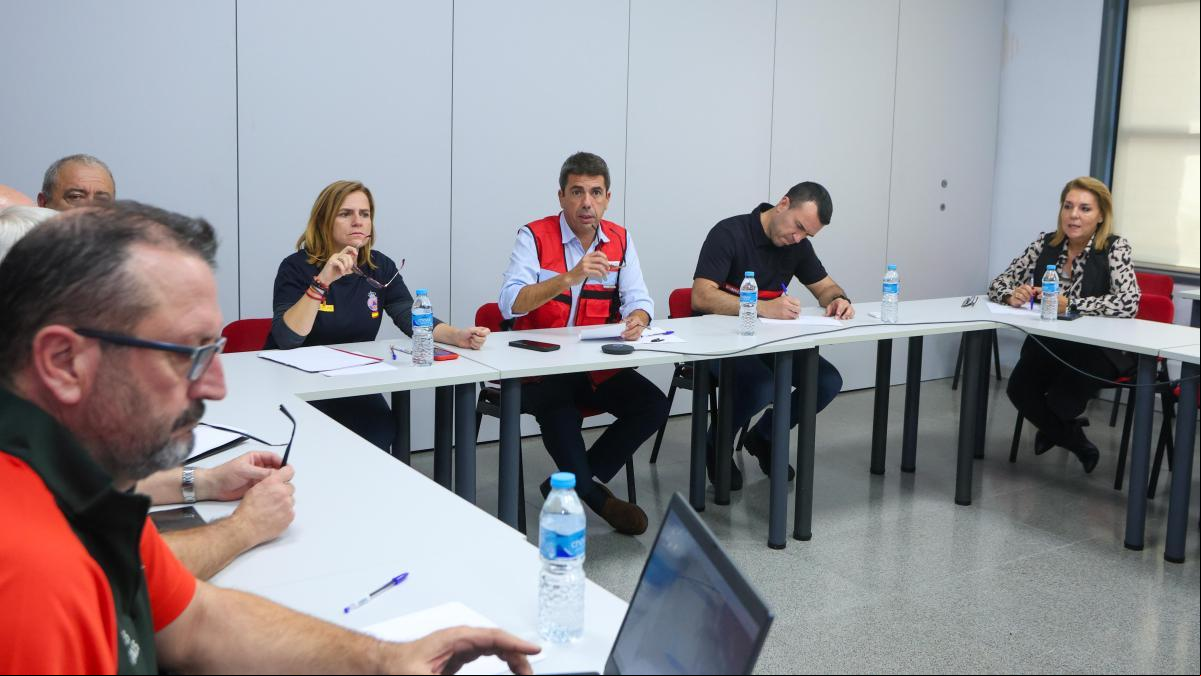 El Consell evita contestar al PSPV sobre los desplazamientos de Mazón el día de la dana