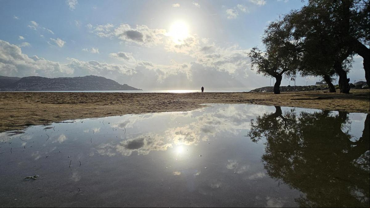 Reflejos de las lluvias en el Alt Empordà