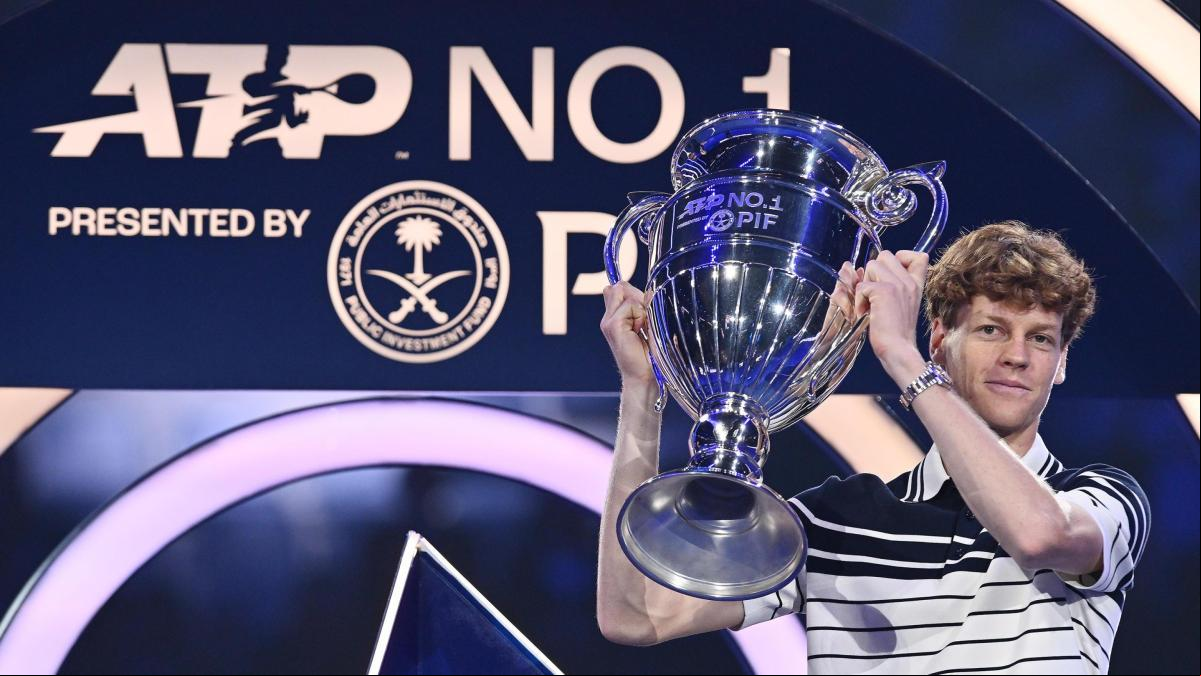 Sinner se corona en Turín con el premio a número 1 de la temporada