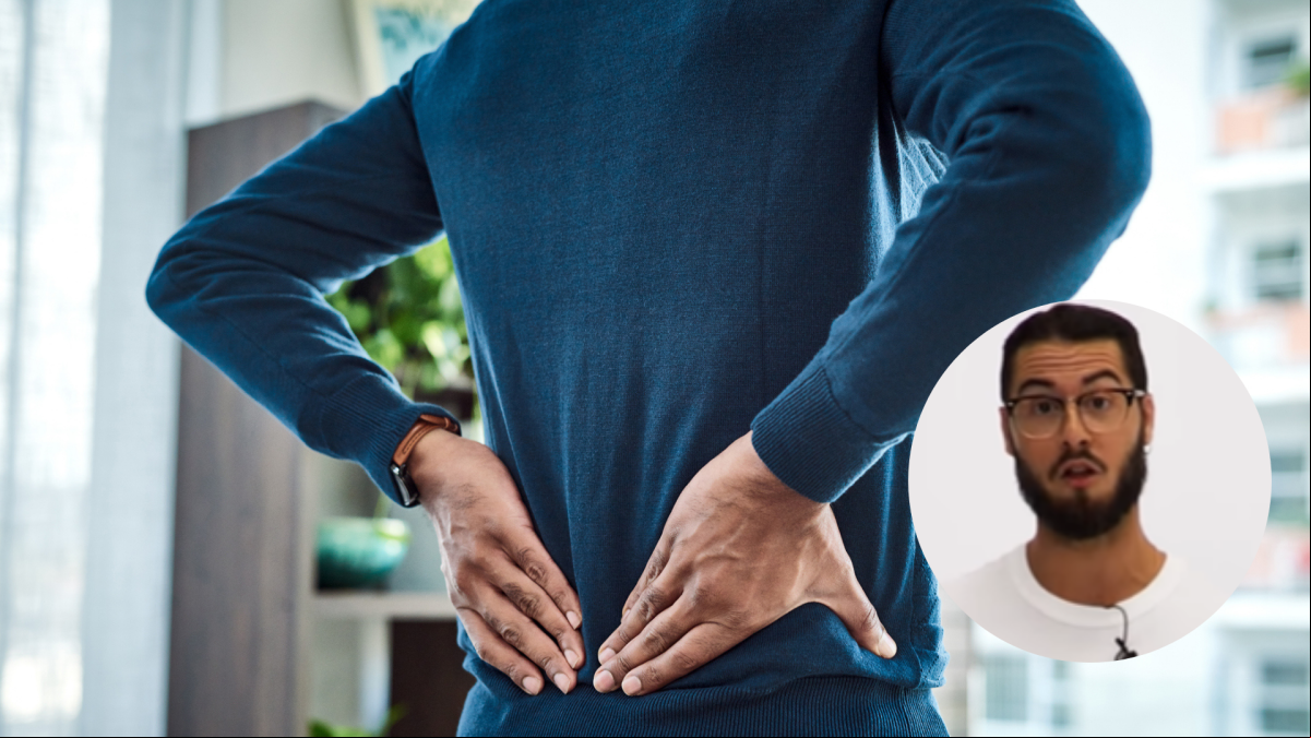 Punto y final al dolor de espalda: Un osteópata comparte el ejercicio clave y más sencillo para hacer en casa
