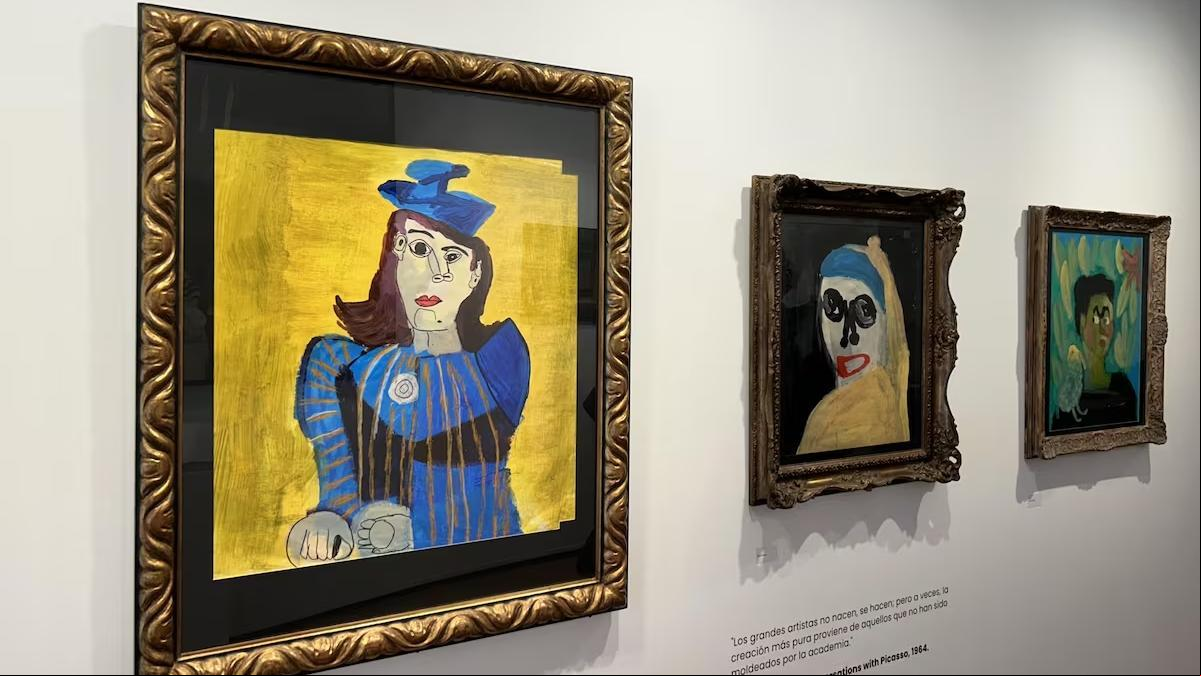 Miró o Picasso junto a artistas con discapacidad