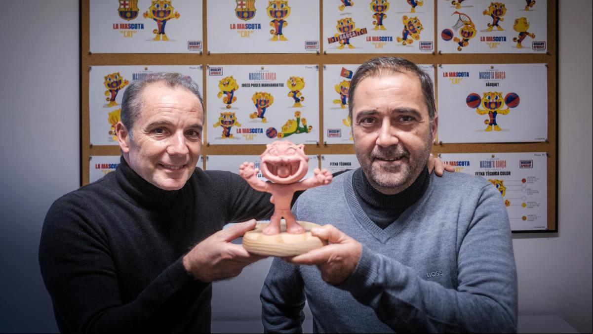 La historia de CAT, la mascota blaugrana con siete vidas