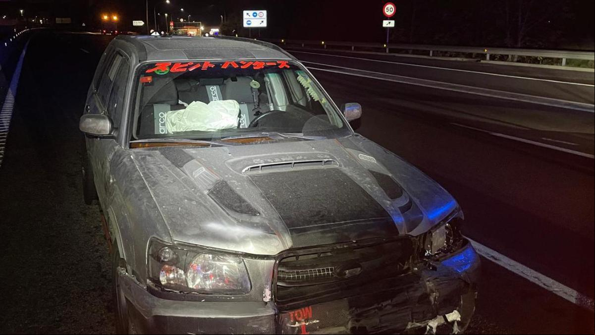 Los Mossos detienen a un hombre que conducía borracho y en dirección contraria por la AP-7