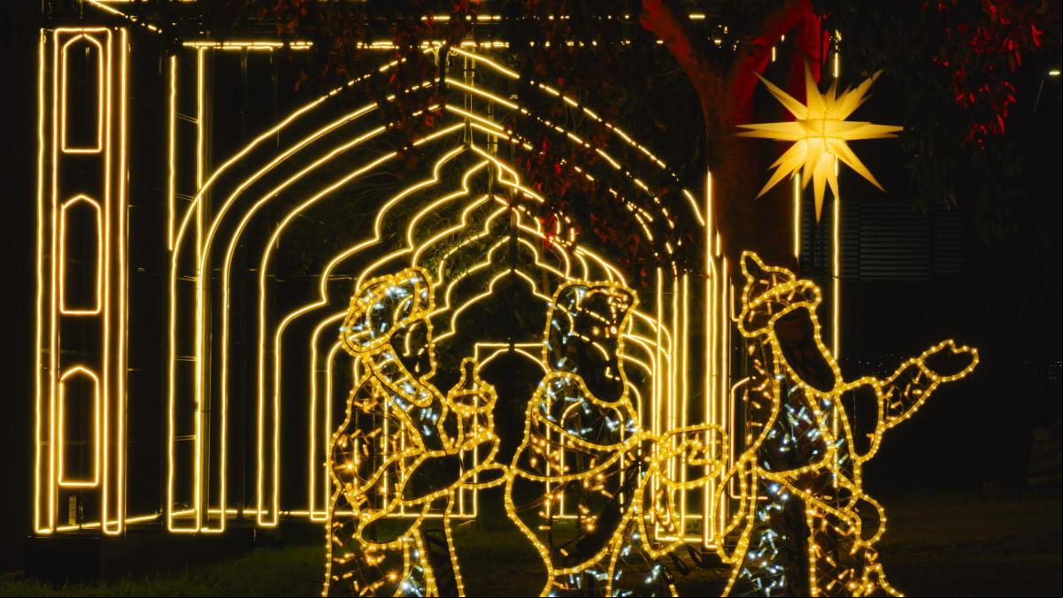 La luz de la Navidad en Sant Pau