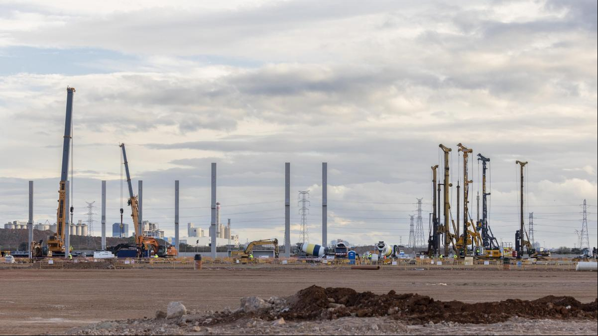 La construcción de la gigafactoría de Sagunt empleará a mil personas a mediados de 2025