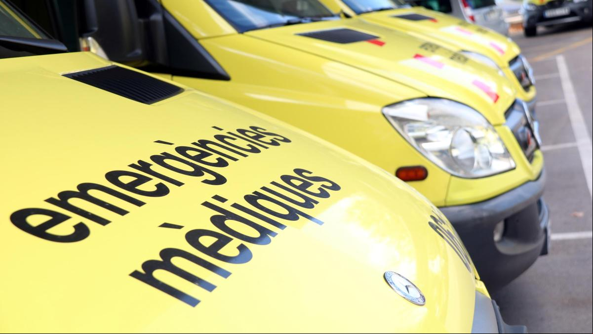 Muere un motorista tras chocar con un coche de los Mossos en el centro de Barcelona