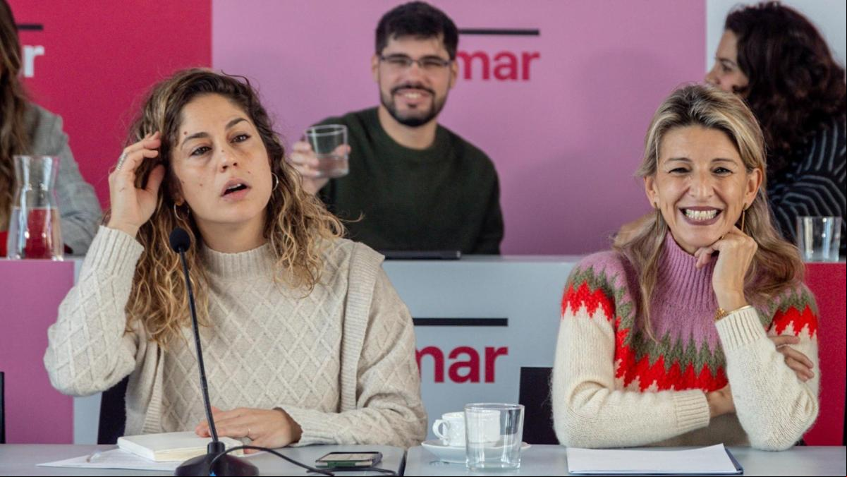 Díaz seguirá en la dirección de Sumar aunque reducirá su exposición pasando a ser la número 3