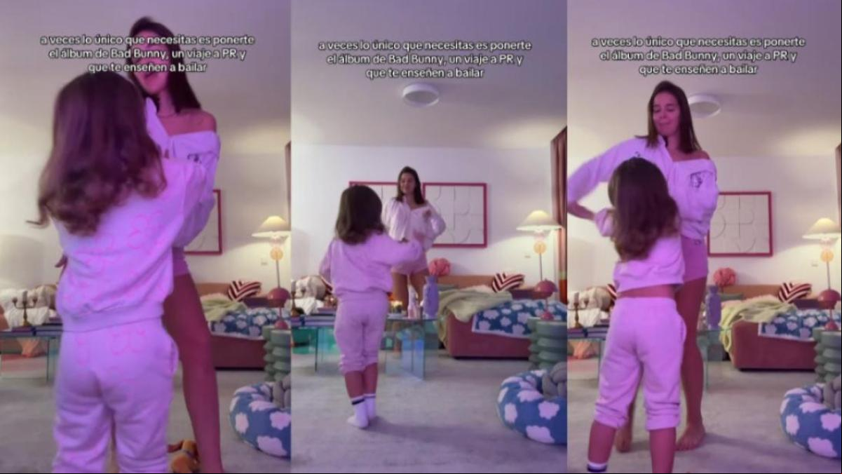 Laura Escanes comparte un tierno vídeo bailando con su hija al ritmo del nuevo disco de Bad Bunny: Esos momentos son mágicos