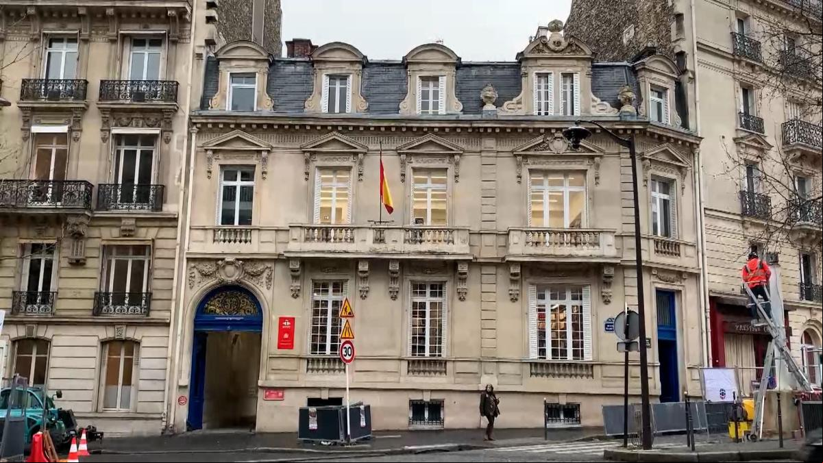 Abascal exige por carta al PNV que devuelva al Estado el palacete de París en 24 horas Abascal exige por carta al PNV que devuelva al Estado el palacete de París en 24 horas
