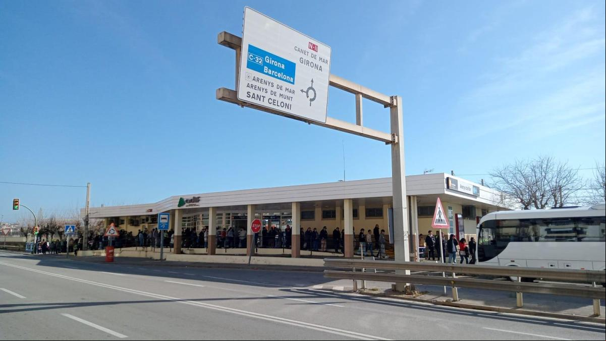 Un atropello obliga a cortar la circulación de la línea 1 de Rodalies entre Arenys de Mar y Mataró