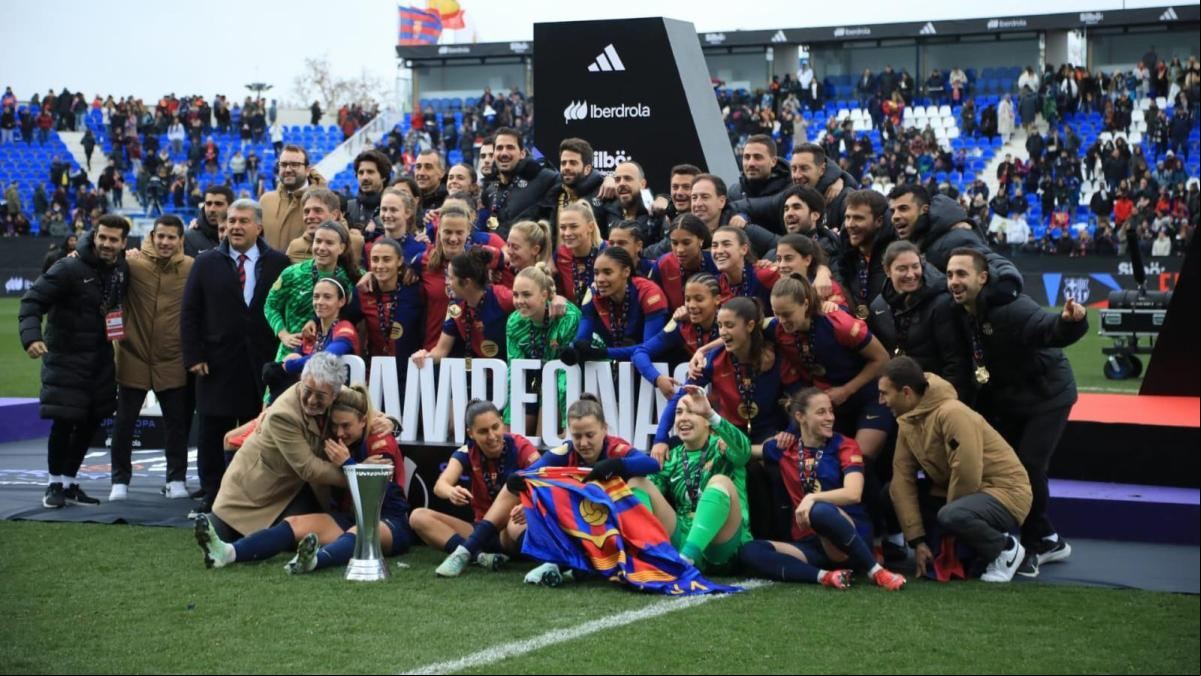 El Barça conquista la Supercopa de España con una manita al Real Madrid