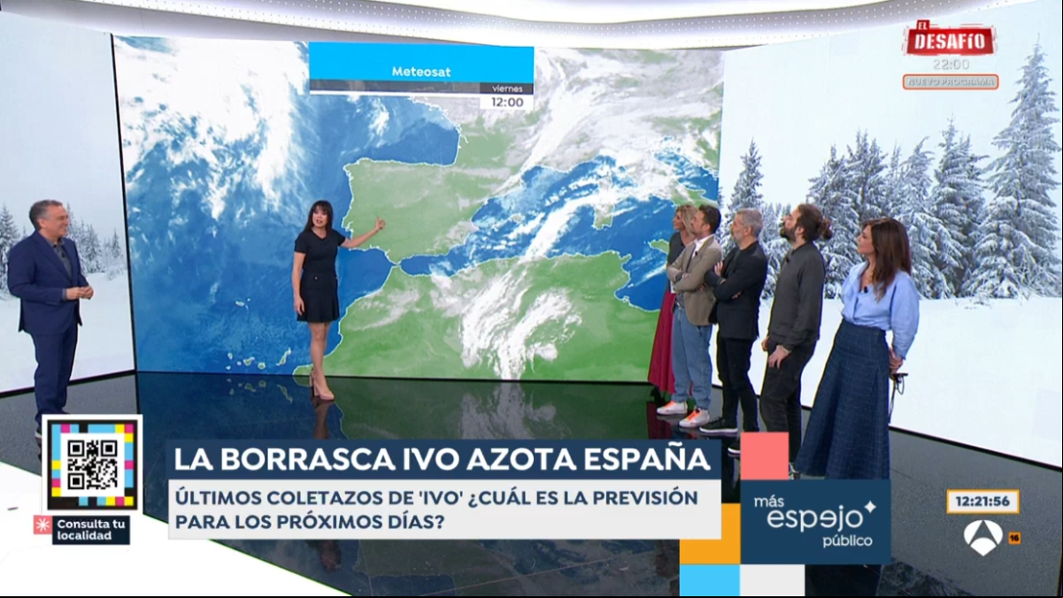 Espejo Público revela que El Tiempo en Antena 3 vuelve a tener una de sus caras más conocidas como presentadora: “El mejor trabajo del mundo”