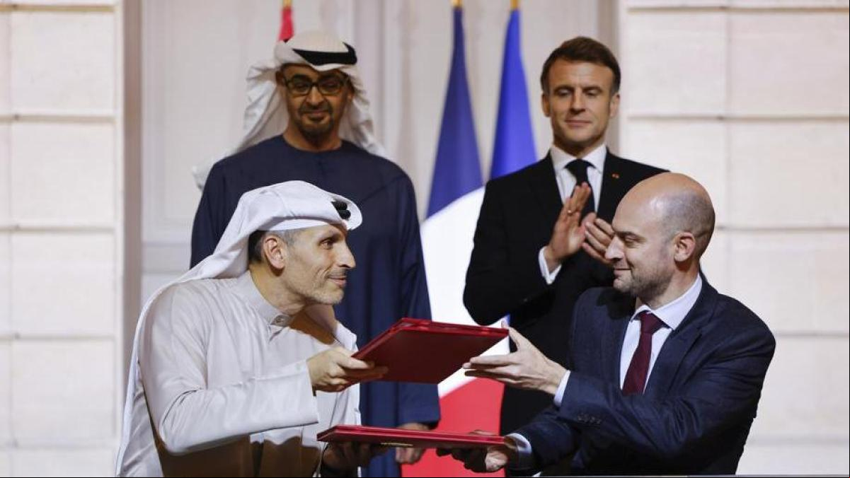 Gigantesca inversión de los emiratíes en un campus de inteligencia artificial en Francia