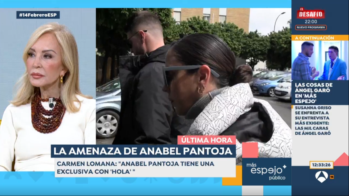 Carmen Lomana afirma a qué medios no señalará Anabel Pantoja en su macrodemanda: “Tiene una exclusiva”