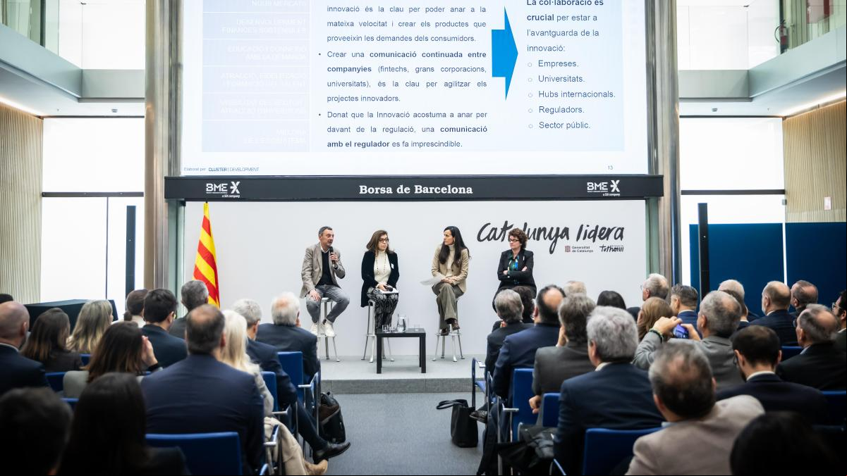 El Govern presenta un clúster de empresas financieras