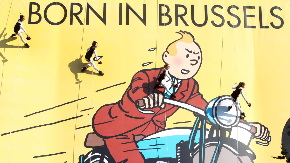 Tintín en Bruselas: ruta urbana tras los pasos del famoso personaje de cómic