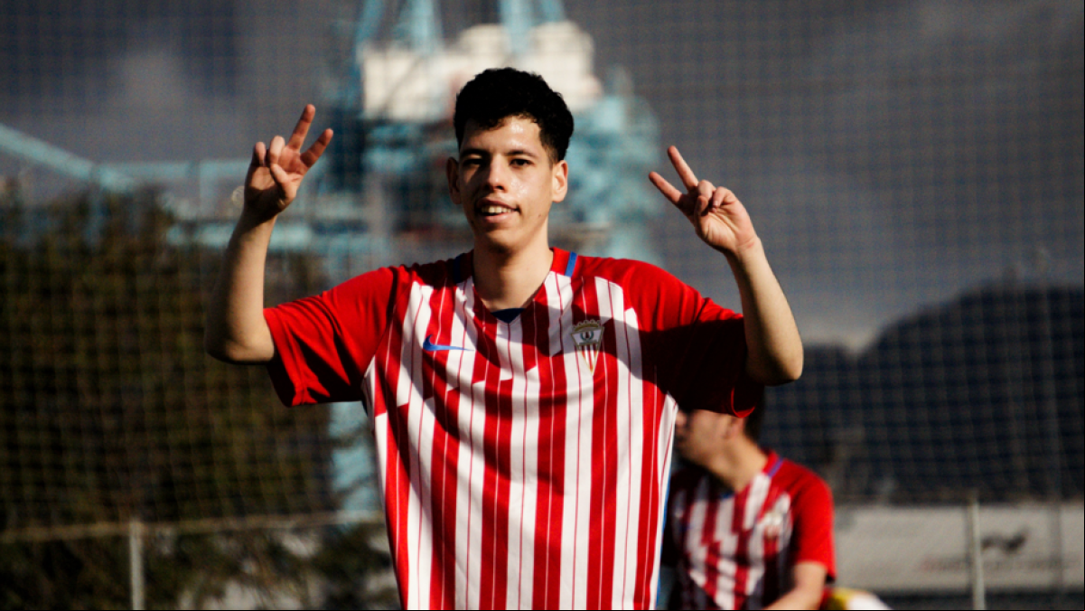 Abdellah Molina, promesa del fútbol inclusivo