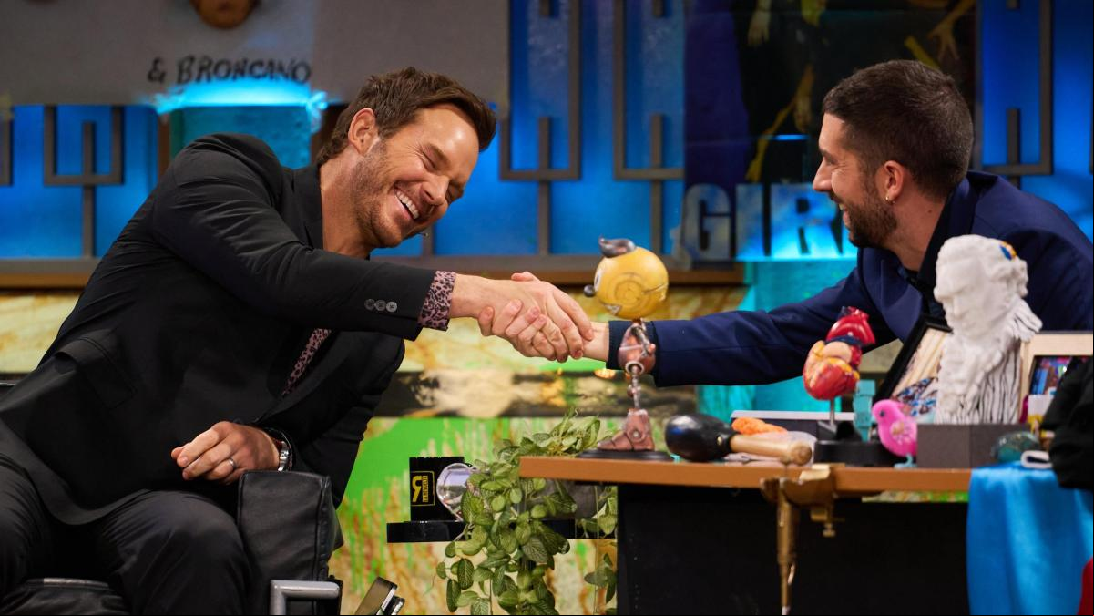Chris Pratt se divierte en ‘La Revuelta’: “Este ha sido el mejor talk show en el que he estado”